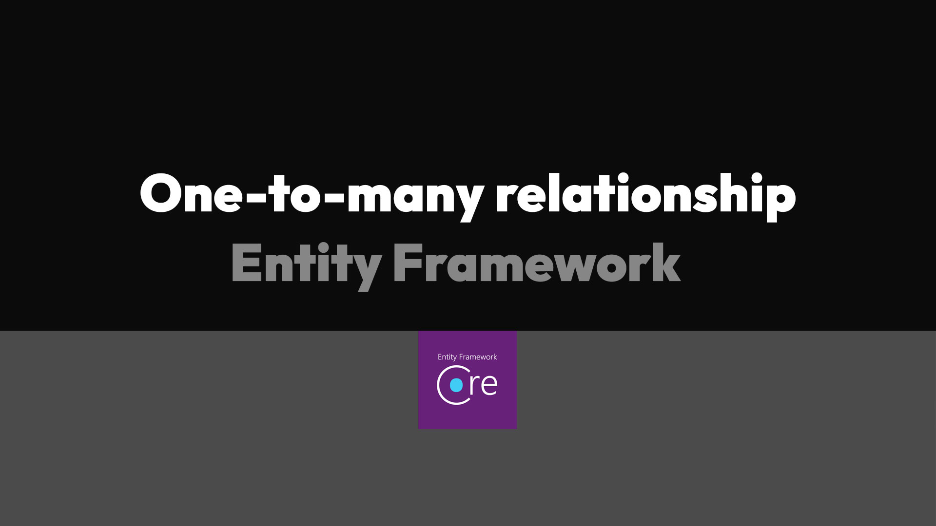 Setup one-to-many relationship with Entity Framework